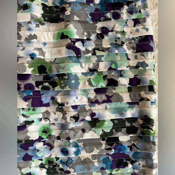 London Times White & Floral Print Polyester Dress Women’s Size 8 - Picture 13 of 16